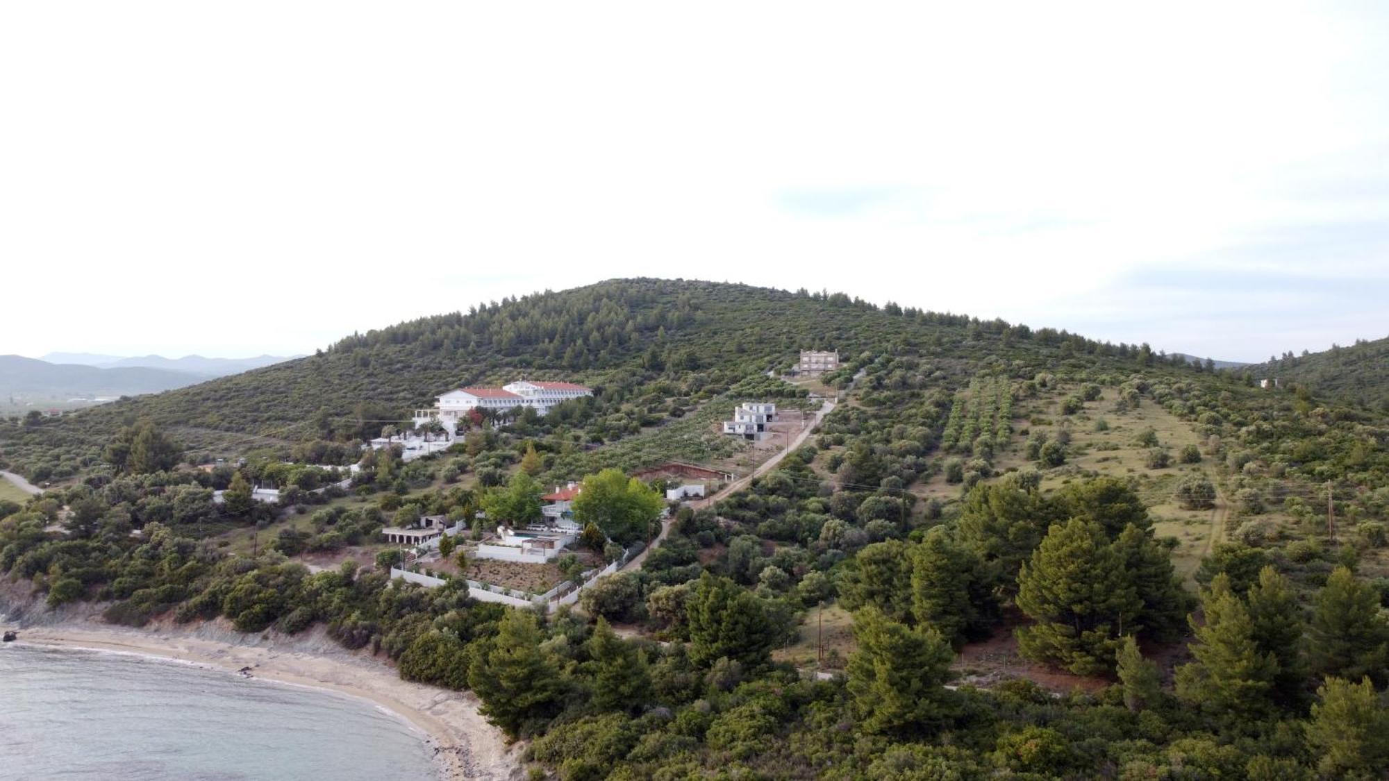Enelia Villa Vatopédhion Bagian luar foto