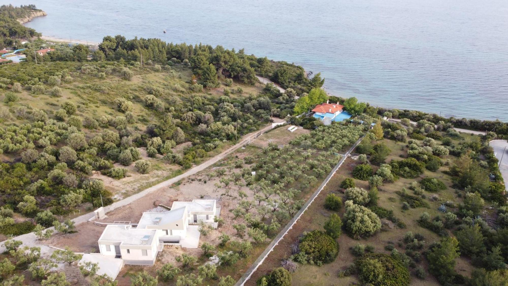 Enelia Villa Vatopédhion Bagian luar foto