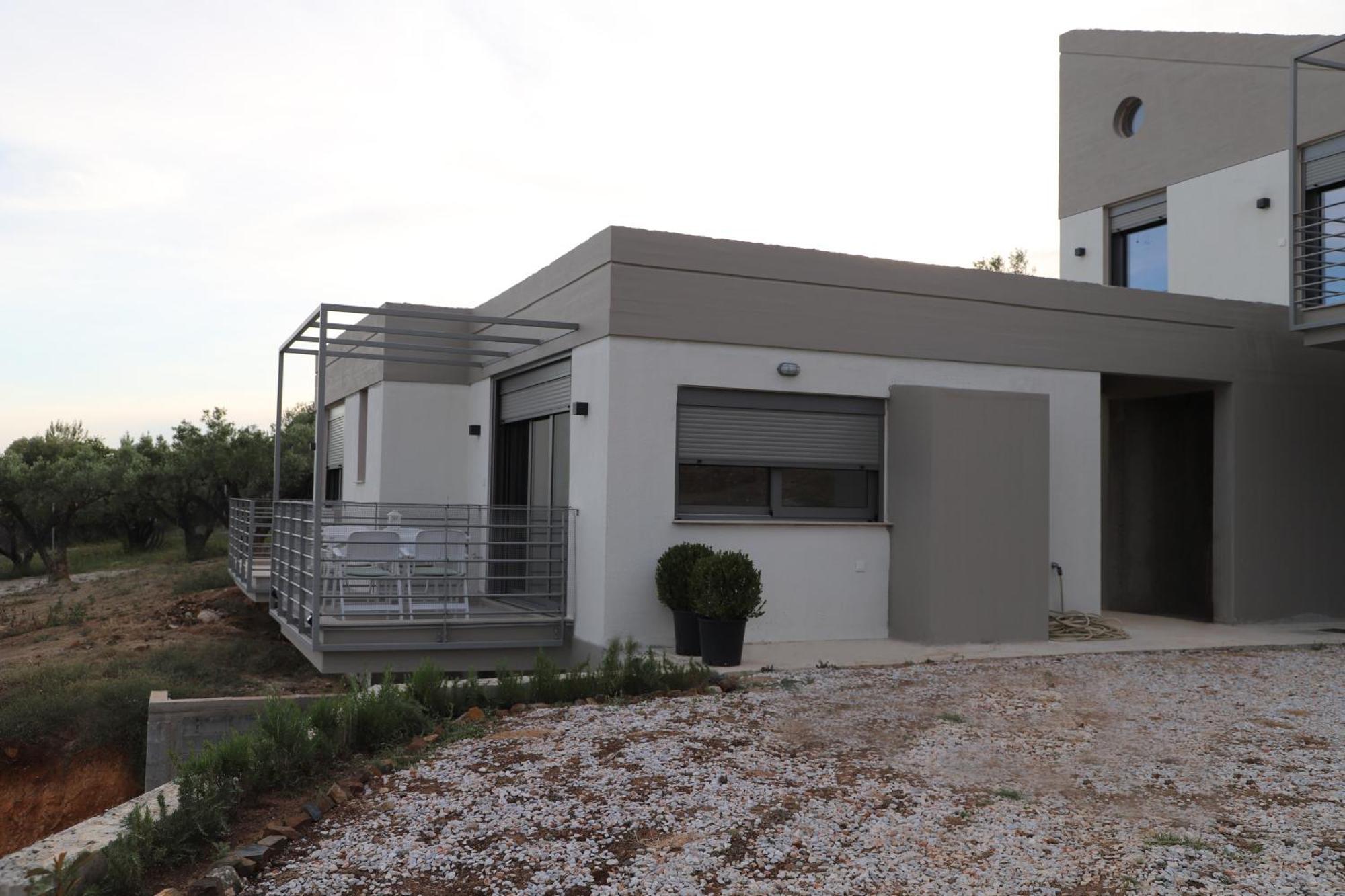 Enelia Villa Vatopédhion Bagian luar foto